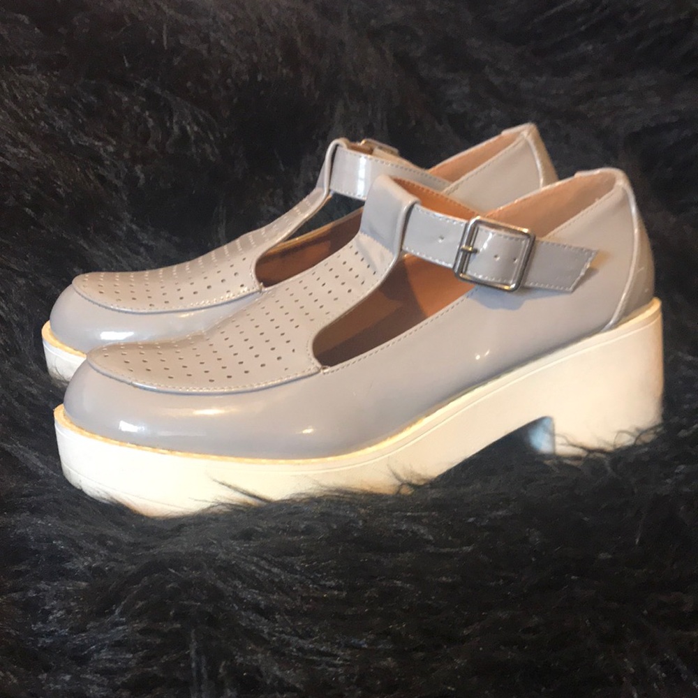 Platform Mary Jane Shoes